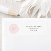 Rosa Sand Dollar Hochzeitsplattform (Insitu)