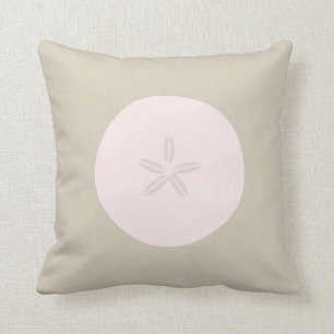 Rosa Sand-Dollar-Kissen Kissen