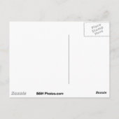 Rosa Sand Postkarte (Rückseite)