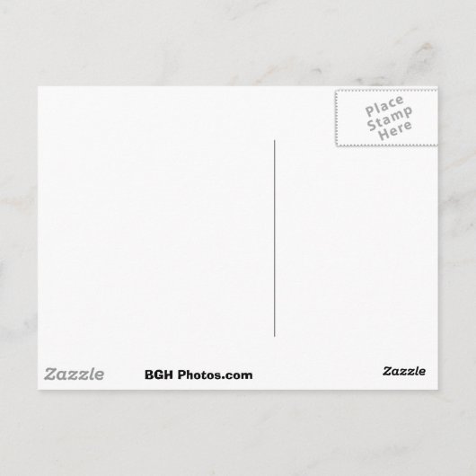 Rosa Sand Postkarte (Rückseite)