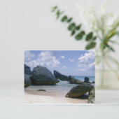 Rosa Sand Postkarte (Stehend Vorderseite)