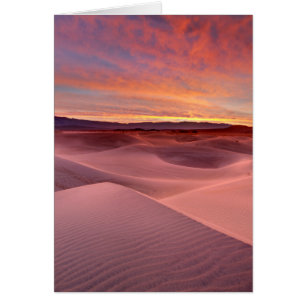 Rosa Sanddünen, Death Valley, CA
