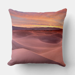 Rosa Sanddünen, Death Valley, CA Kissen