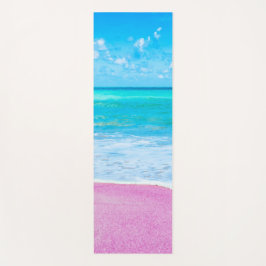 Rosa Sandstrand Yogamatte