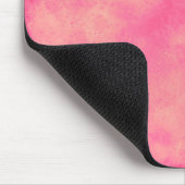 Rosa Sandwolke-Effekt Mausmatte Mousepad (Ecke)