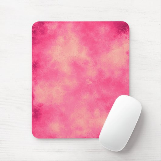 Rosa Sandwolke-Effekt Mausmatte Mousepad (Mit Mouse)