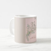 Rosa, sanfte Koalamutter und Joey Kaffeetasse (Vorderseite Links)