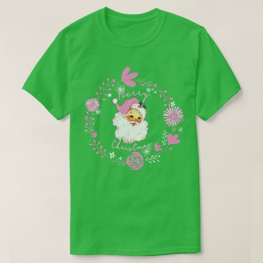 Rosa Santa2 T-Shirt (Design vorne)