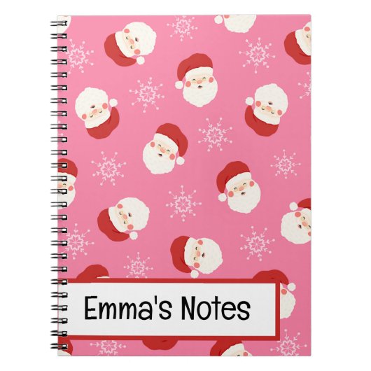 Rosa Santa 2 Notizblock (Vorderseite)