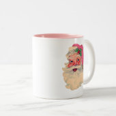 Rosa Santa Zweifarbige Tasse (VorderseiteRechts)