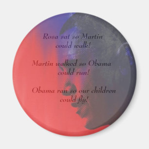 Rosa Sat Magnet