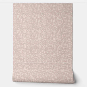 Rosa Satin-Dot-Muster Tapete