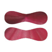 Rosa Satin-Glitzern Baseball (Paneele)