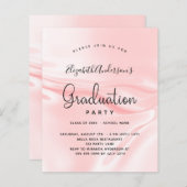 Rosa Satin-Seide aus Rosa (Vorne/Hinten)