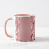 Rosa Satin Tasse (Links)