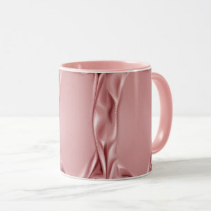 Rosa Satin Tasse