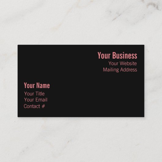 Rosa Saucer Magnolia Blüten Visitenkarte (Rückseite)