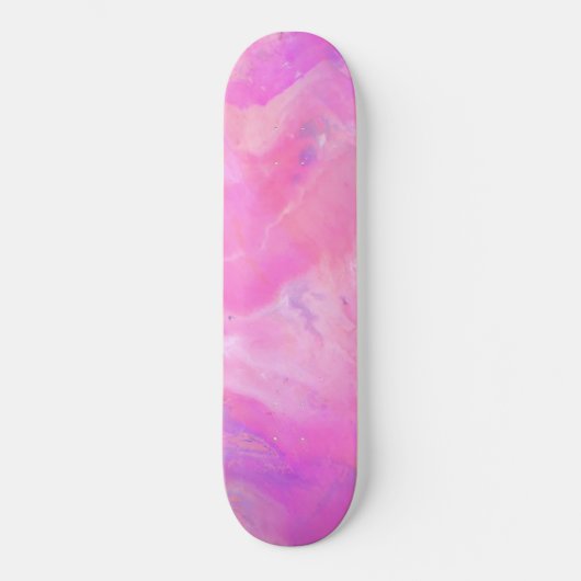 Rosa Säureschicht Skateboard (Vorderseite)