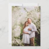 Rosa Save the Date (Rückseite)