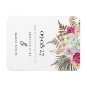 Rosa Save the Date Magnet (Horizontal)