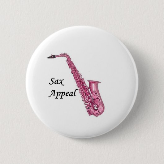 Rosa Sax Button (Vorderseite)