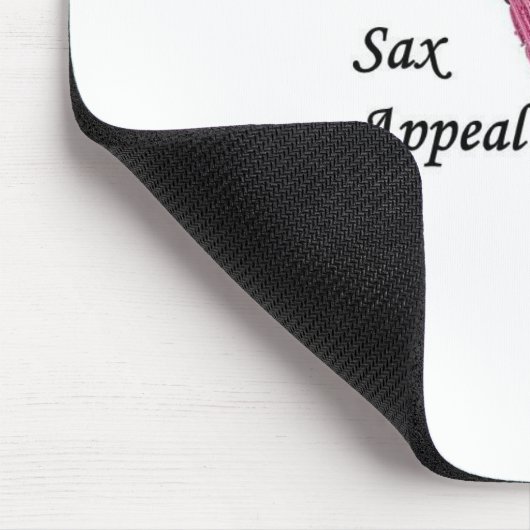 Rosa Sax Mousepad (Ecke)