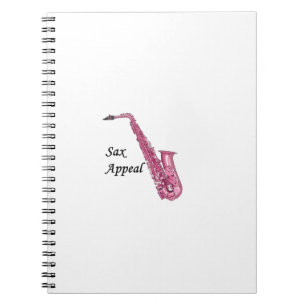 Rosa Sax Notizblock