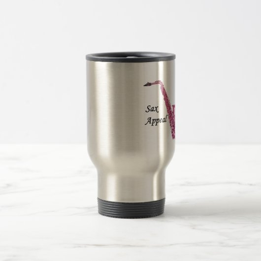 Rosa Sax Reisebecher (Mittel)