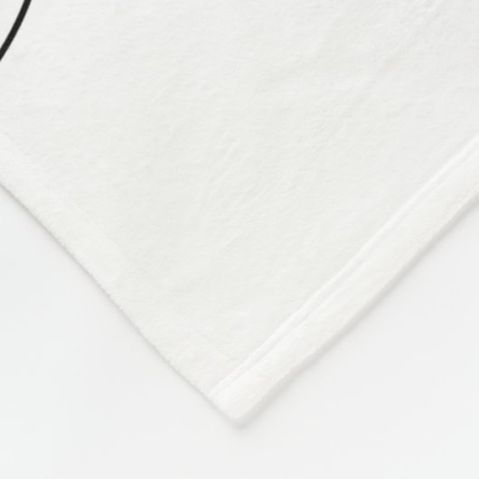 Rosa Schachtelhalm Fleecedecke (Ecke)