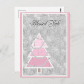 Rosa Schatten, Weihnachten Postkarte (Vorne/Hinten)