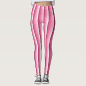 Rosa Schattenstreifen Leggings (Vorderseite)