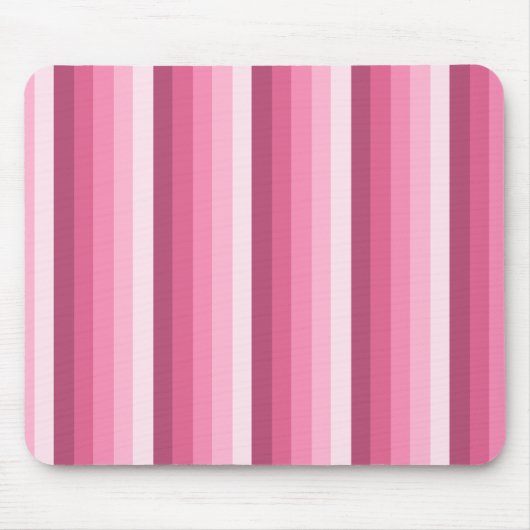 Rosa Schattenstreifen Mousepad (Vorne)