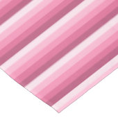 Rosa Schattenstreifen Tischdecke (Schrägansicht)