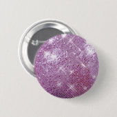 Rosa Schein-Blick Button (Vorne & Hinten)