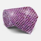 Rosa Schein-Blick Krawatte (Gerollt)