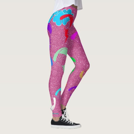 Rosa Schein-bunte Elf-Leggings Leggings (Rechts)