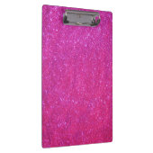 Rosa Schein-Glitzer-Girly Klemmbrett (Rechts)