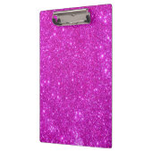 Rosa Schein-Glitzer-Girly Klemmbrett 3 (Links)