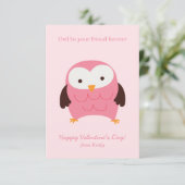 Rosa Schellfisch Einladung (Stehend Vorderseite)