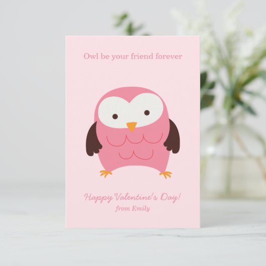 Rosa Schellfisch Einladung (Stehend Vorderseite)