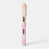 Rosa Schick Mädchenhaft Motivierend iPhone Hülle (Rechte Seite)
