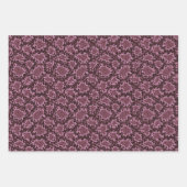 Rosa Schlange drucken Geschenkpapier Set (Vorderseite 3)