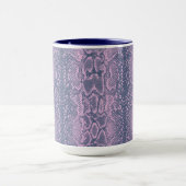 Rosa Schlange Hautfresse Tasse (Zentrum)