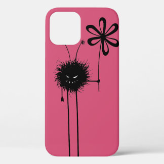 Rosa schlechte Blumen-Wanze schützend iPhone 12 Pro Hülle