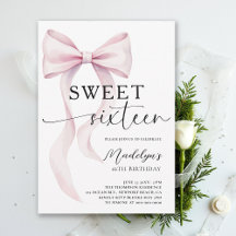 Rosa Schleife Modern Elegant Einfach Klassisch Swe