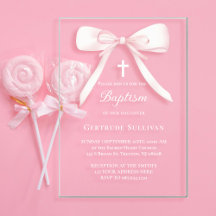 Rosa Schleife | Taufe