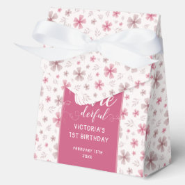 ROSA SCHLEIFE & TOR BOGEN HERBST-KÜRBIS-GEBURTSTAG GESCHENKSCHACHTEL