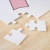 Rosa Schleife Zeichnend Puzzle (Seite)