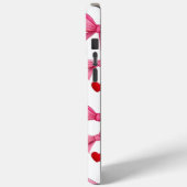 Rosa Schleifen Case-Mate iPhone Hülle (Rückseite / Links)