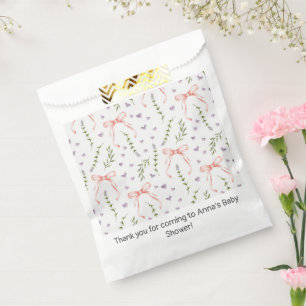 Rosa Schleifen Geschenktütchen